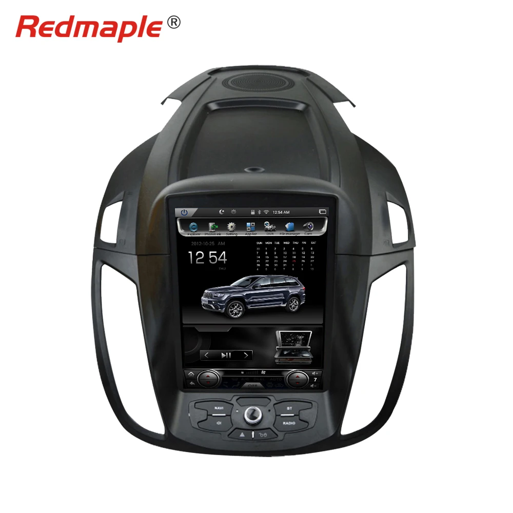 

10.4" Vertical Screen Android6.0 Car Radio GPS Multimedia Player For Ford Kuga 2013 2014 2015 2016 Auto Navigation Stereo 2GRAM