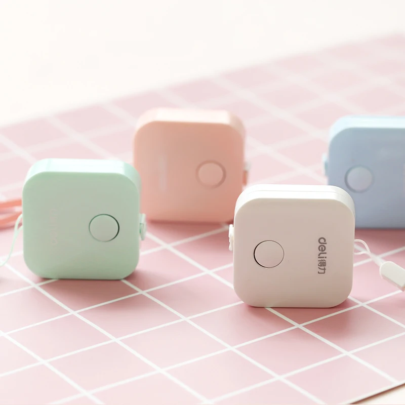 MIRUI 1 5 м * 7 мм рулетка Макарон конфетного цвета кожаная линейка коробка