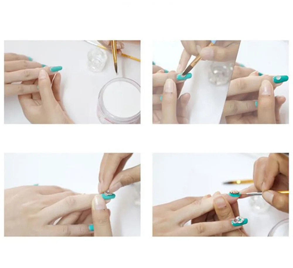 Ослепительная девушка магазин Новое поступление цветной дизайн ногтей Советы наклейки 3D лазерный макияж маникюр наклейки своими руками украшения