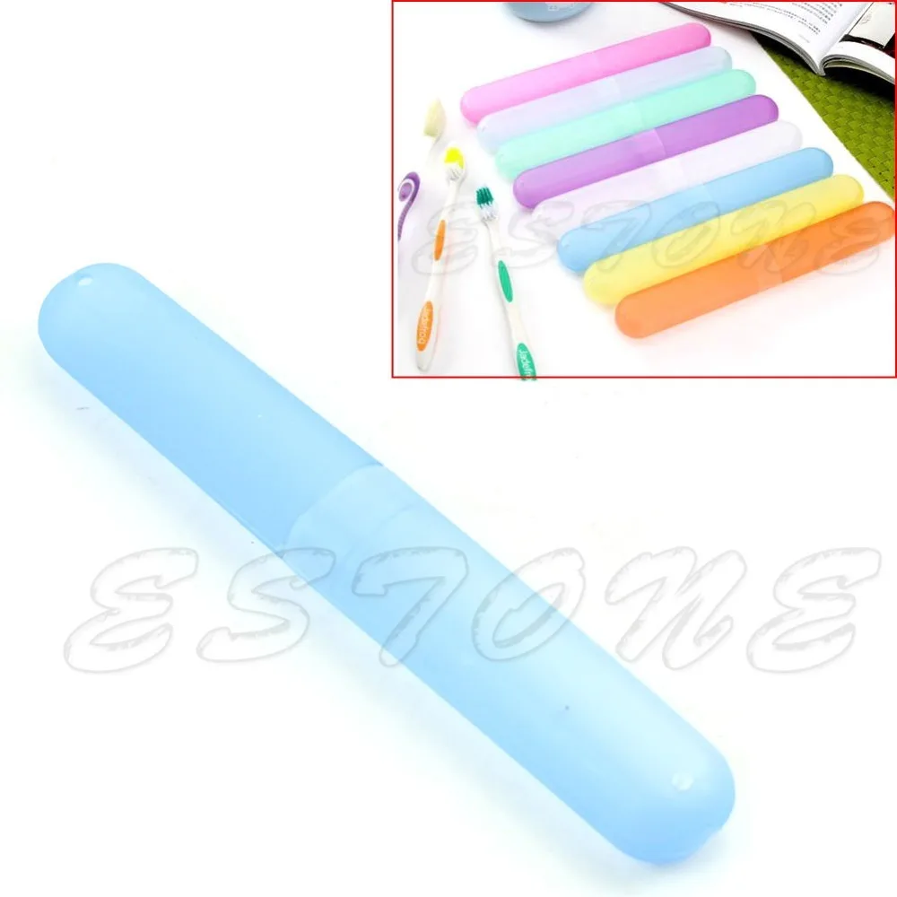 YAS 1 PC Portable Toothbrush Holder Travel Camping Protect Clean Tube Cover Case 3
