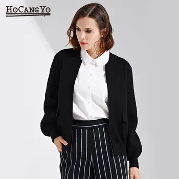 

Women Cardigan Sweaters and Jackets Casual Puff Sleeve Winter Short Cardigans Sweater Female Solid Open Stitch Sweaters Coats