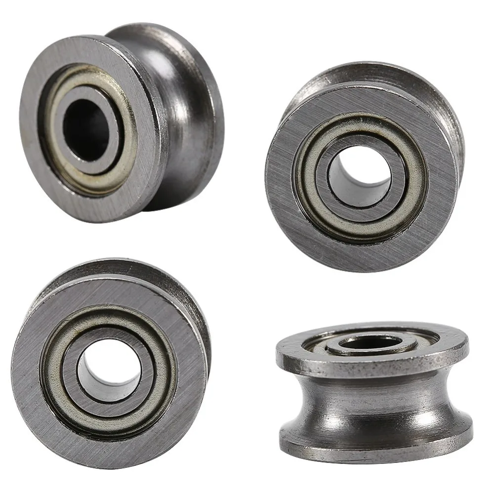 U Groove Bearing U Groove Pulley Double Shielded Avoid Contaminants Entering And Save Lubricant
