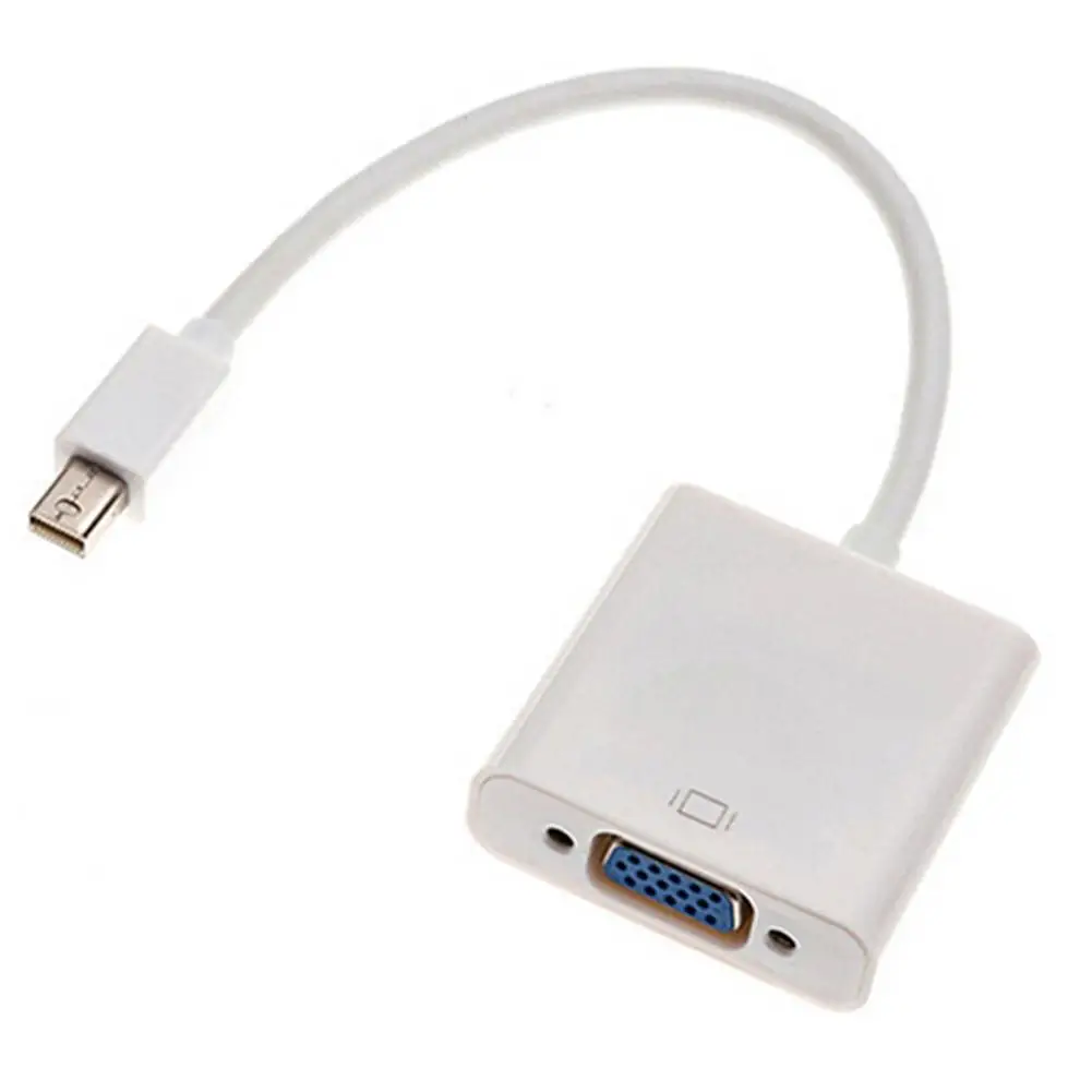Hot Sale Mini DisplayPort DP to VGA Converter Cable Cord Adapter for Apple MacBook Pro