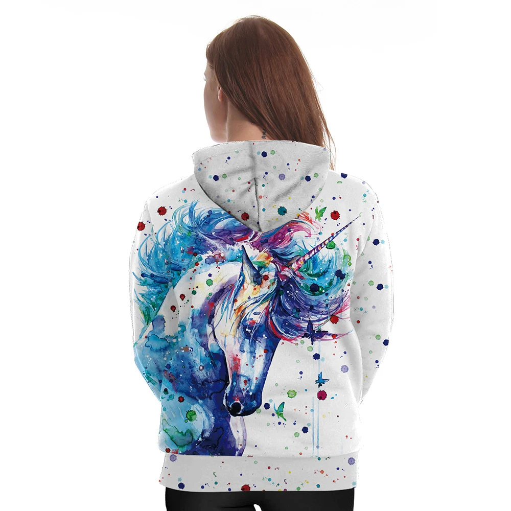 Blue Unicorn Hoodie 18 Blue Unicorn Hoodie -Unicorn Fashion