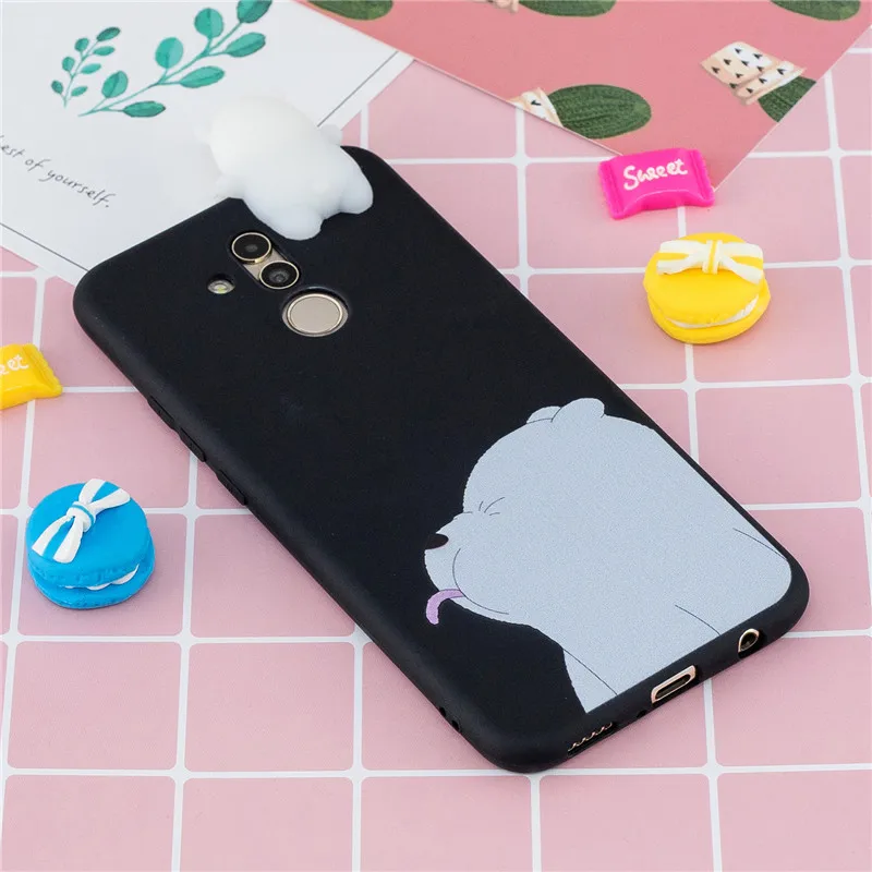 Mate 20 Lite чехол на СПС Coque huawei mate 20 Lite чехол huawei mate 20 Lite чехол 3D Мягкий Силиконовый ТПУ милые панели телефона с рисунком