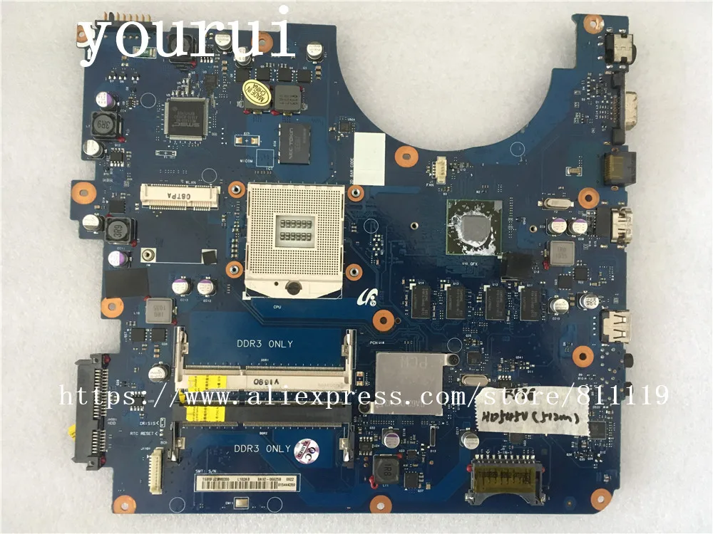 Yourui высокого качества для Samsung R538 R540 ноутбук материнская плата BA92-06625B BA92-06625A DDR3