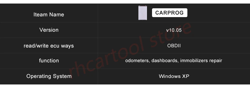 Carprog V10.05 10,93 v8.21 чип-тюнинг блока управления двигателем для автомобильных радиоприемников, одометров, панелей приборов, иммобилайзеров ремонт, включая передовую функцию