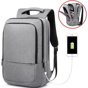 

USB Charging Backpack Men Large Capacity Multifunction Teenager Waterproof Oxford Travel Laptop Backpacks For Women Men Bag K004