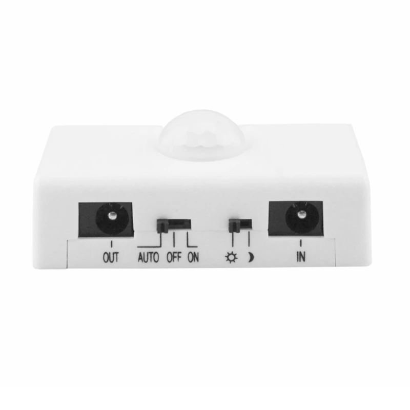 5V12V автоматический инфракрасный PIR датчик движения переключатель с 12 V адаптер для Светодиодный свет