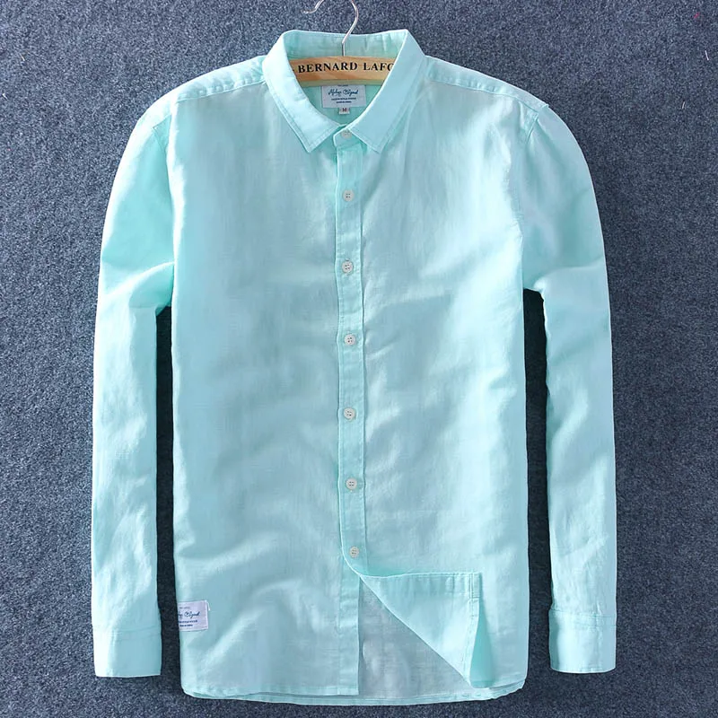 Schinteon Men Spring Summer Cotton 