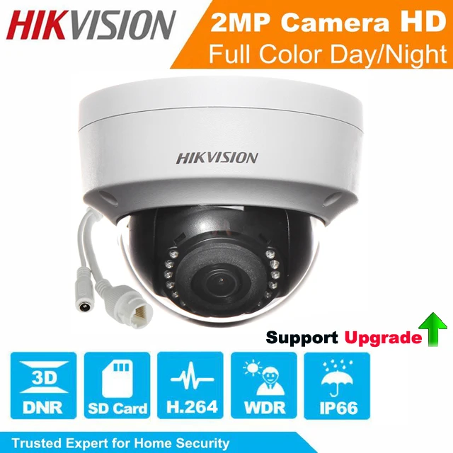 Hikvision original Mini Dome IP Camera 2MP DS 2CD2122FWD I waterproof ...