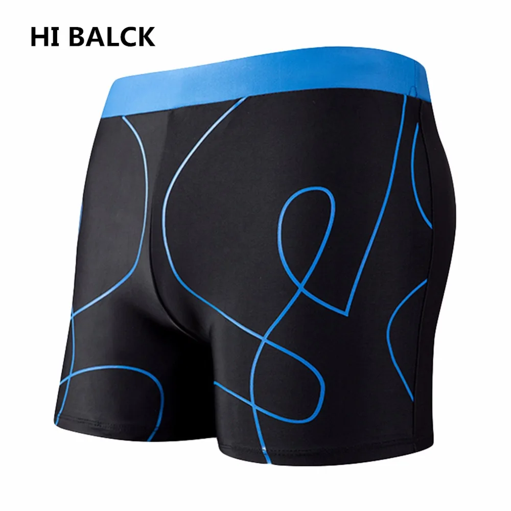 Plus Size Waterproof mens swimwear swimming trunks surf beach male