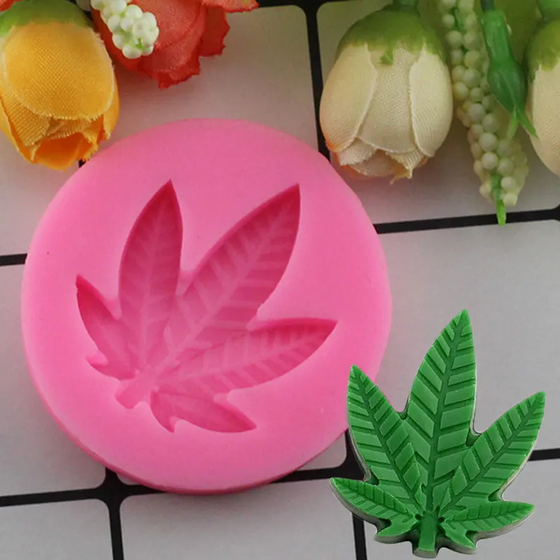 

Mujiang Maple Leaf Silicone Mold 3D Craft Soap Mould Fondant Cake Decorating Tools Candy Chocolate Gumpaste Moulds