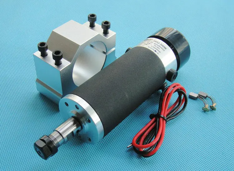 ER11DC48V500Wspindlemotor52mmclampexternalbrushhighspeedair