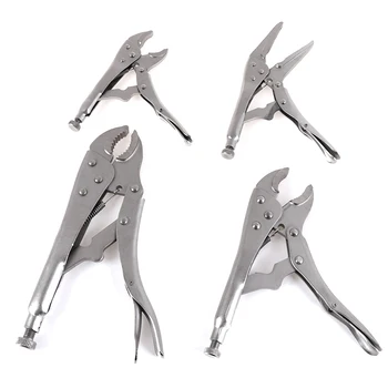 

1PC HELTC 5/7/9/10 Inch Carbon Steel Adjustable C Clamp Locking Vice Grips Pliers Tool