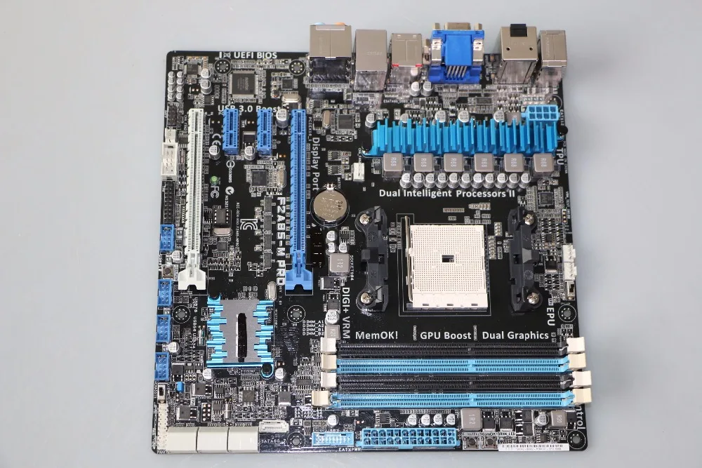 

For ASUS F2A85-M PRO FM2 A85 motherboard supports A10 5800K D3 MATX Original Used motherboard