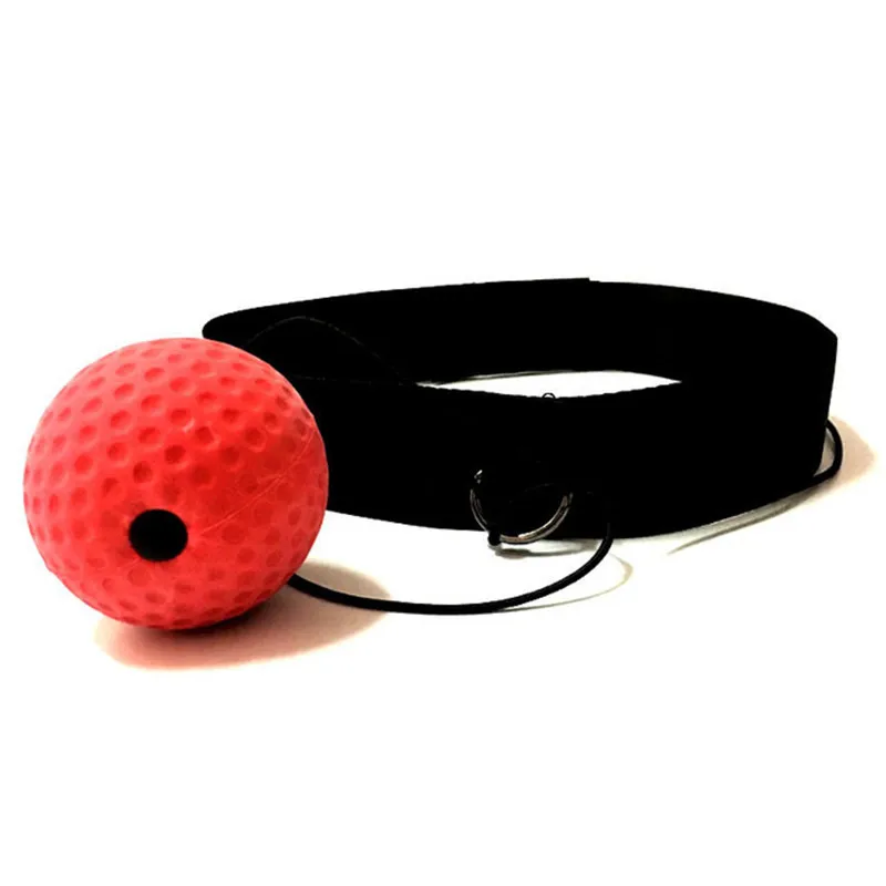 Boxing Reflex Ball with Headband Fitness for Reaction Agility Punching Speed Hand Eye Coordination Sports Thai Sanda Training