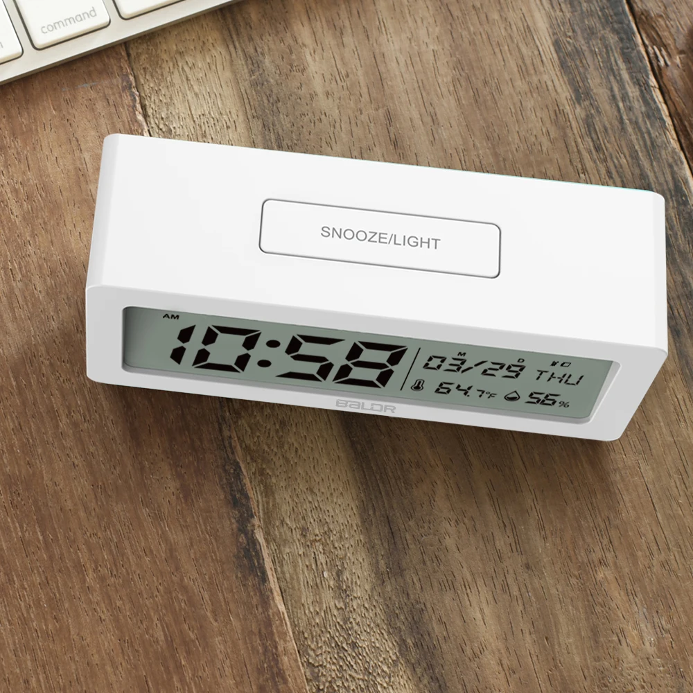 Цифровой будильник цифровые настольные часы с функцией повтора электронные ЖК