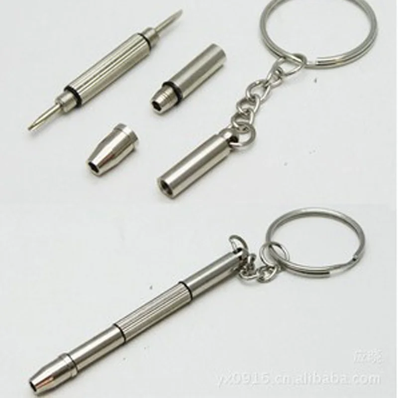 

1 PCS Screwdriver Repair Tool Keychain Key Chain Keyring Key Ring Chaveiro Gift Souvenir Keys Trinket