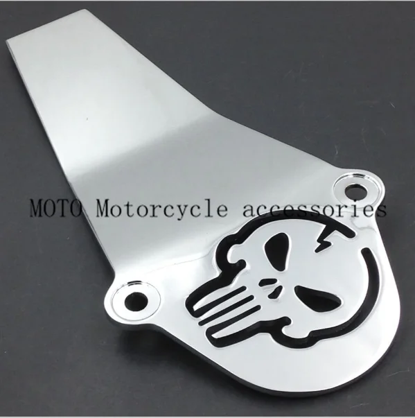 Motorrad chrome schädel antriebswelle abdeckung für yamaha v star V-Star 650 1998-2015 V Star 1100 1999-2010 2011 2012 Klassische benutzerdefinierte