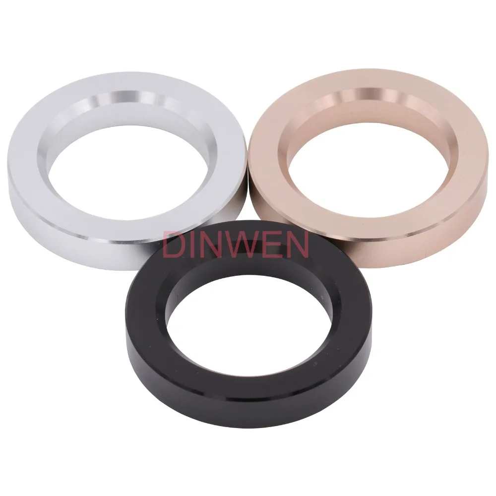 

34*23*6mm Machined Full Aluminum Base Ring Decorating Circle Washer For Vintage Hifi Audio 6N1 12AX7 12AU7 ECC81 Tube AMP DIY *1