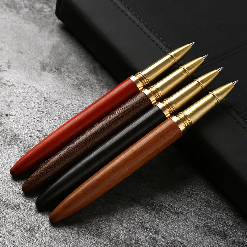 Высокое качество 0,5 мм черные чернила роскошная деревянная шариковая ручка stylo pennen boligrafos kugelschreiber canetas penna kalem ручки 03665