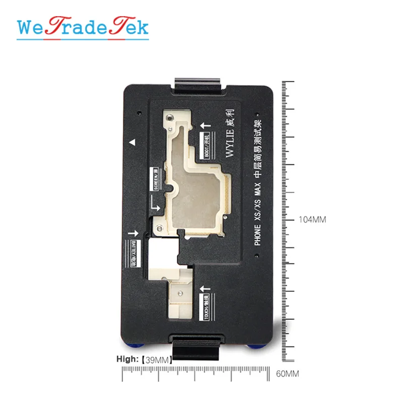 WYLIE материнская плата испытательный фиксатор для iPhone X XS MAX материнская плата внутри среднего слоя чип устройство для обнаружения