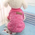 Новые Pet Puppy весна теплая толстовка Маленькая Собака Кошка Pet Одежда жилет футболка леверт челнока dig209