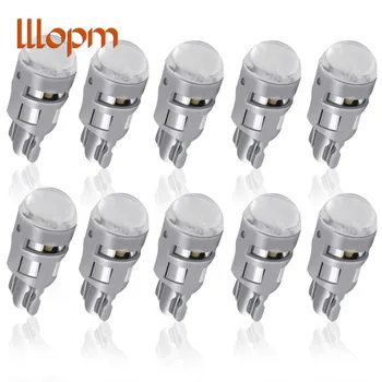 

10pcs T10 168 194 2825 W5W LED For Cree Chip Led Replacement Bulbs Car License Plate Parking Lights Car Styling Car Light Source