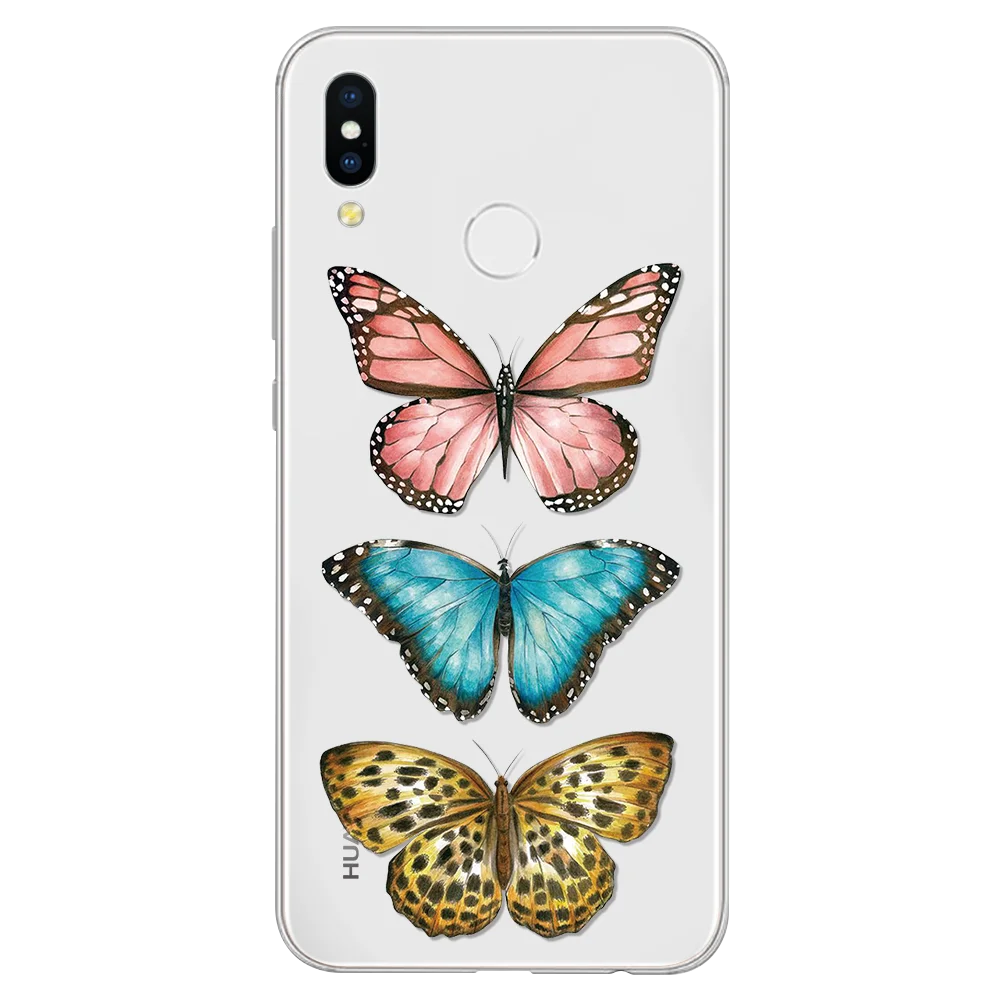 3hudie Чехлы с цветами для huawei Y3 Y5 II Y6 II Y9 Y7 Pro Prime для huawei Nova 4 3 3i 2i 2 Lite Plus Наслаждайтесь 9 G8 G7 Fundas - Цвет: 3hudie
