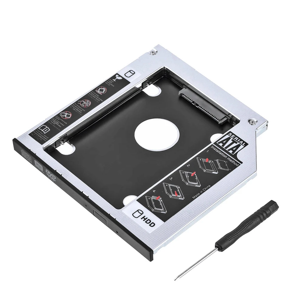 SATA 2nd диск SSD жесткий Caddy Bay адаптер для acer aspire V3-771G V3-772G V3-571G 7730 г 7730z 7730zg 7750 12.7 мм |