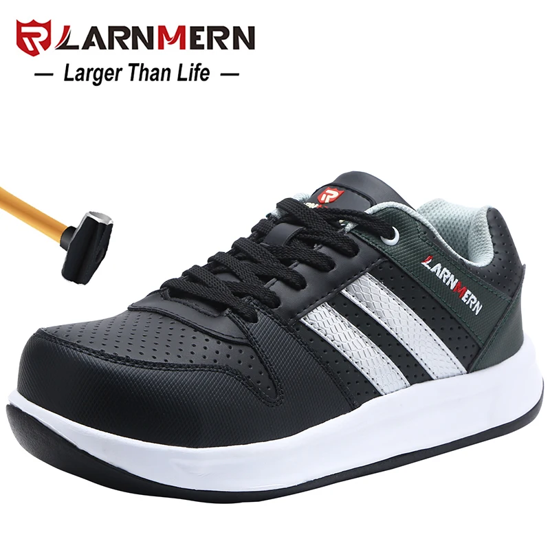 mens steel toe cap work safety trainers