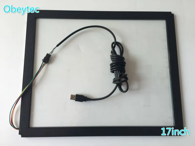 Obeytec 17 inch 4:3 IR touch Frame Overlay, 1 touch, for