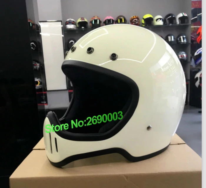 

2016 new arrival original genuine Japan helmet body retro motorcycle helmet White Colour for big face with different colour