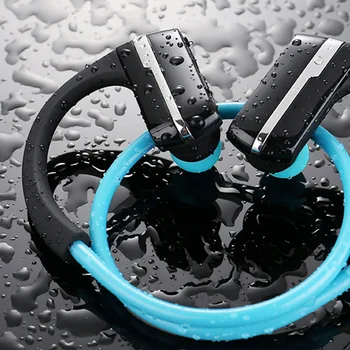 

Vococal Wireless Bluetooth V4.1EDR Earhook Headphone Noise Reduction IPX5 Waterproof Sport Headset w/Mic for iPhone 8 7 6 5