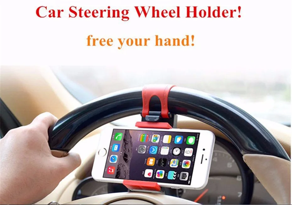 MOUSEMI Car Holder Phone Universal Support Motorcycle Bike Bicycle Flexible Steering Wheel Stand Magnetic Mobile Phone Holders (5)