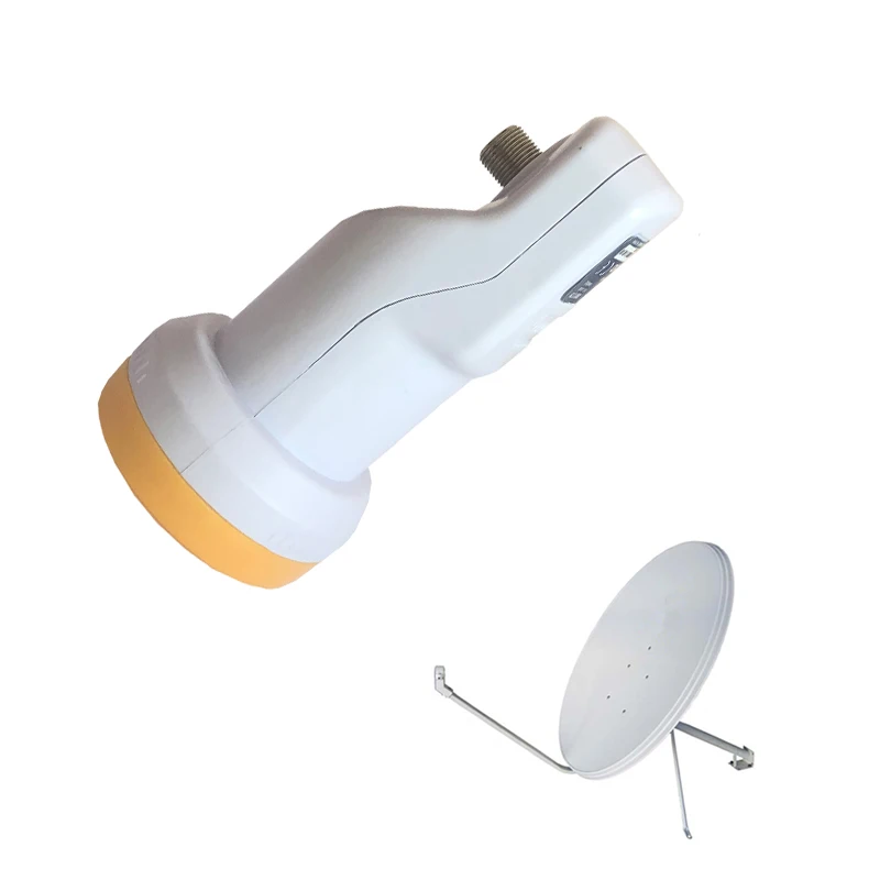 

High Gain Low Noise 0.3 dB Waterproof Best Signal Universal KU Band Single LNB satellite Dish antenna for HD digital HDTV box