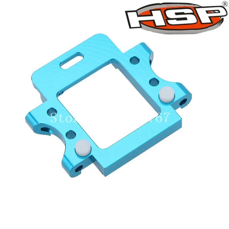 

HSP 102061 02021 RC Aluminum Alloy Rear Gear Box Mount for 1/10 Scale Models RC Car Upgrade Parts CNC 94102 SONIC