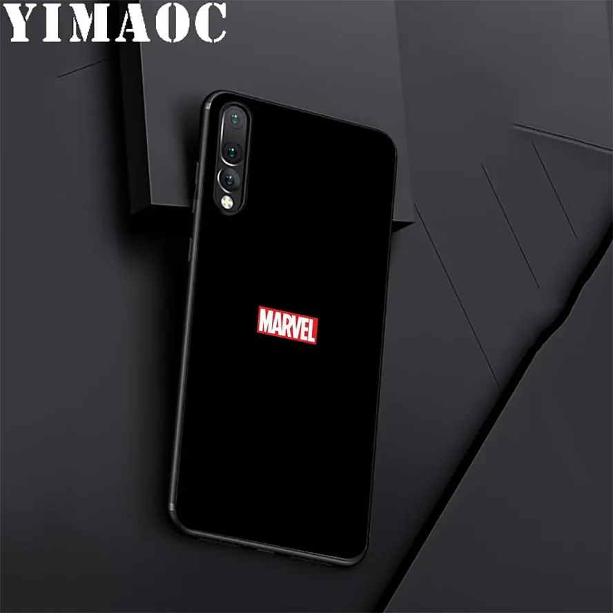 Yimaoc Марвел Супергерои Мягкий силиконовый чехол для huawei Honor Коврики 10 P20 P10 P9 P8 P Smart Y6 6A 7A 7X 7C Lite рro