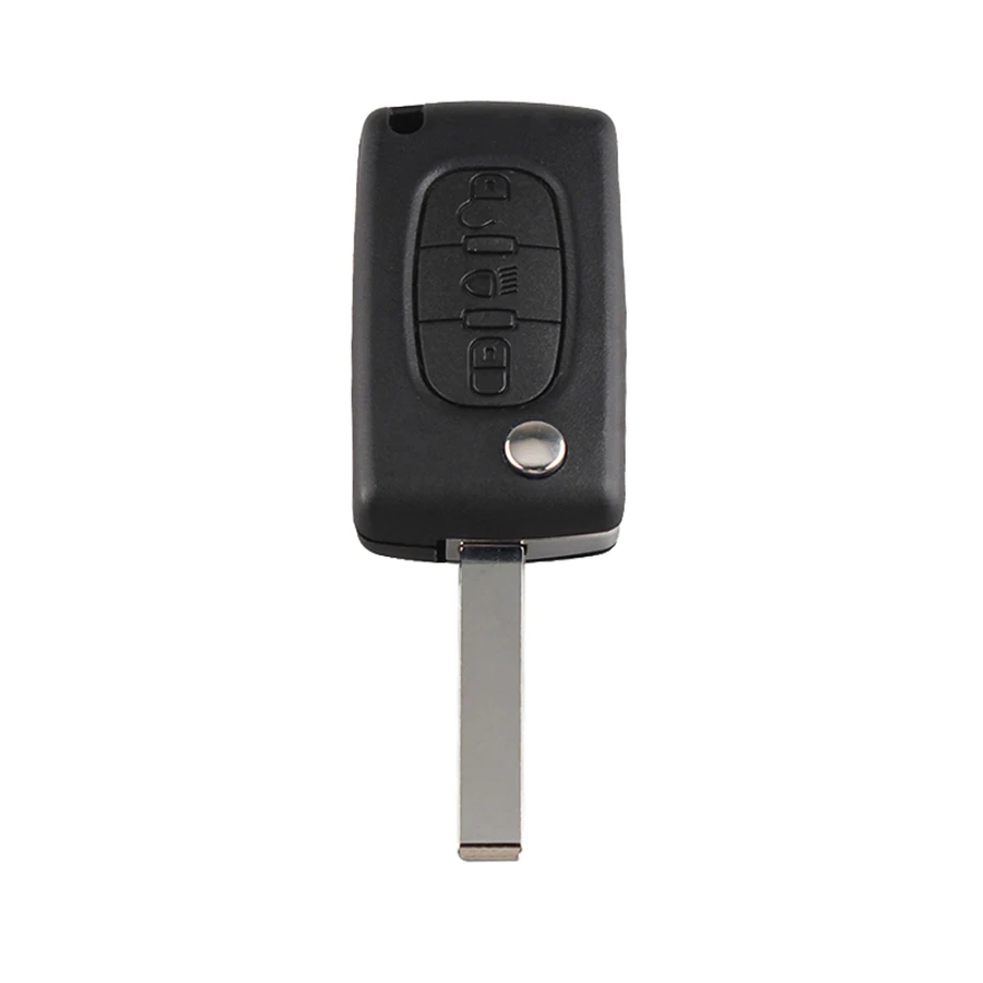 3 кнопки новый флип чехол для ключа Citroen C2 C3 C4 C5 C6 Picasso удаленный светильник символ