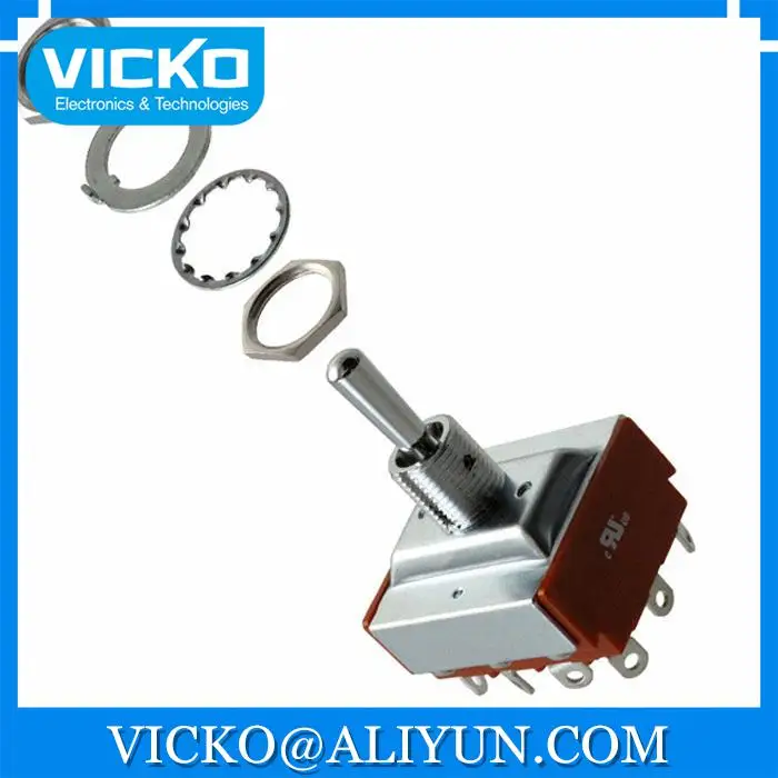 

[VK] S45 SWITCH TOGGLE 4PDT 15A 125V Switches
