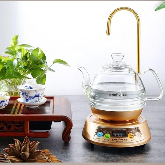 KAMJOVE TP-700D, автоматический электрический чайник с добавлением воды, вареный чайник, электрический чайник, машина, автоматический заварочный чайник