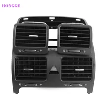 HONGGE Qty3 черная приборная панель центральный левый и правый вентиляционное отверстие для гольфа MK5 кролик 1KD819728 1K0 819 703 1K0819704 1KD819703