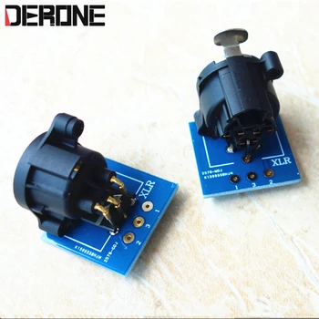 

1 piece PCB for NEUTRIK XLR Male /famale seat