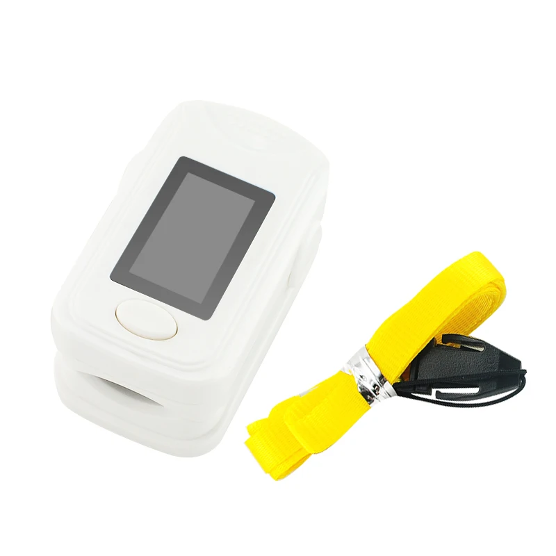 

Blood Pressure Finger Tip Pluse Oximeter Home Health Care White 1 Piece LED Portable Spo2 PR Monitor