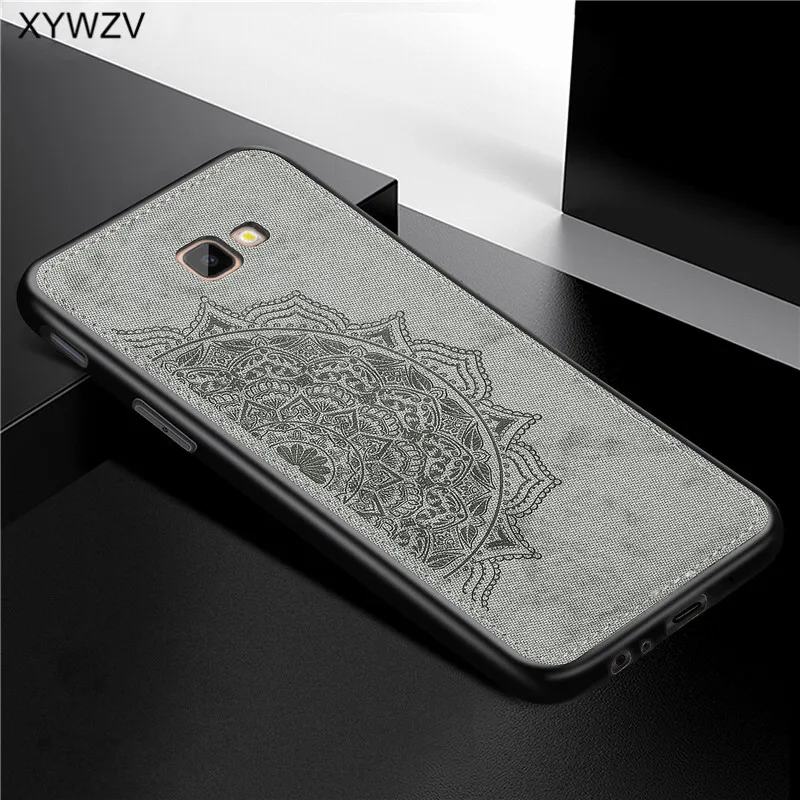 

For Samsung Galaxy J4 Plus Case Shockproof Soft Silicone Luxury Cloth Texture Case For Samsung J4 Plus Cover For Samsung J4+