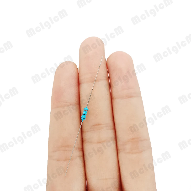 MCIGICM 100pcs 1/4W Metal film resistor resistors 47K 100K 150K 220K 0.33-2.2M ohm