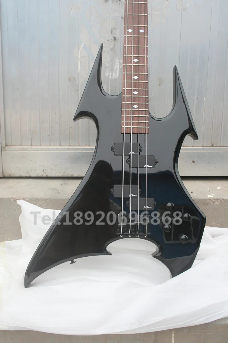 Envío Gratis Cool Nuevos bajo 80's Custon 4 Cuerdas BC Rich Warlock guitarra  Bajo eléctrico, cuerpo de tilo|cool bass|electric bass guitarbass guitar -  AliExpress