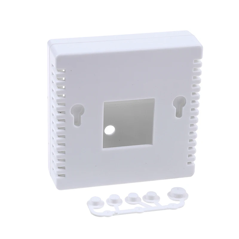 

1PCS Plastic Project Box Enclosure White 8.6x8.6x2.6cm Case For DIY LCD1602 Meter Tester With Button 86