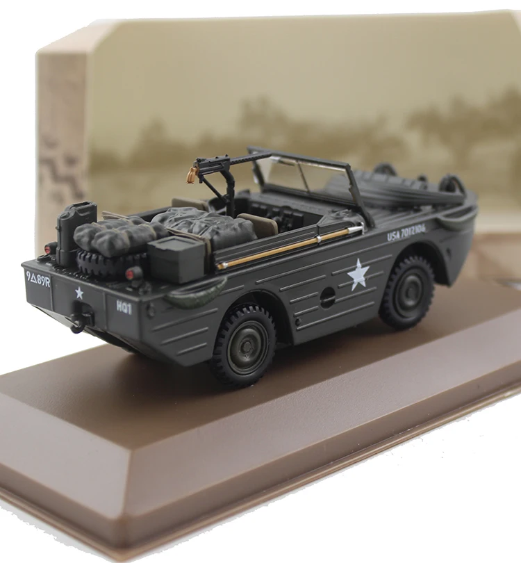 Специальное предложение Редкие 1:43 GP Второй мировой войны Американский амфибия персонал транспортный автомобиль модель военная модель из сплава